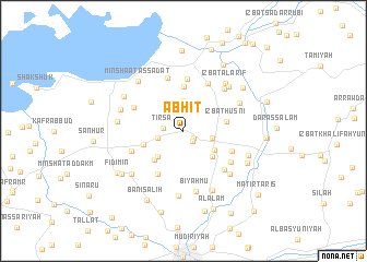 map of Abhīt