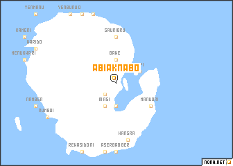 map of Abiaknabo