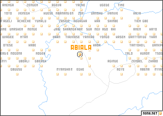 map of Abiala