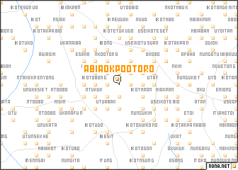 map of Abia Okpo Otoro