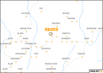 map of Abiara