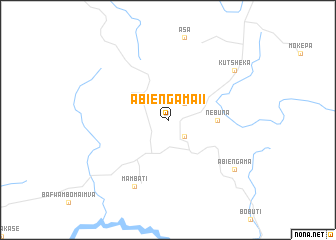 map of Abiengama II