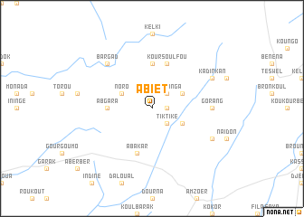 map of Abiet