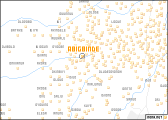 map of Abigbinde