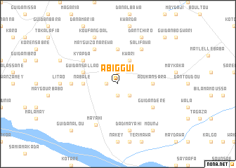 map of Abiggui