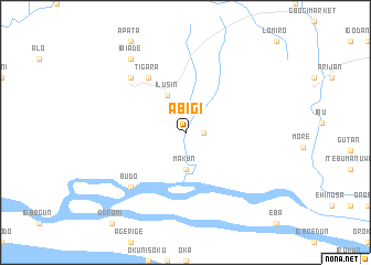 map of Abigi