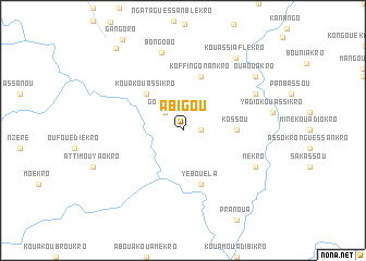 map of Abigou