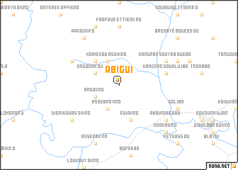 map of Abigui