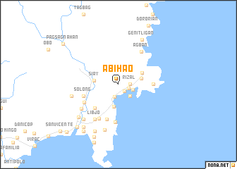 map of Abihao