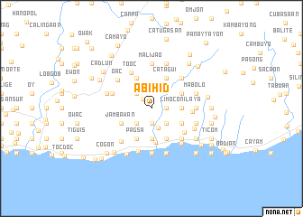 map of Abihid