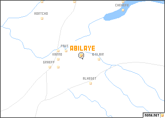 map of Abilaye