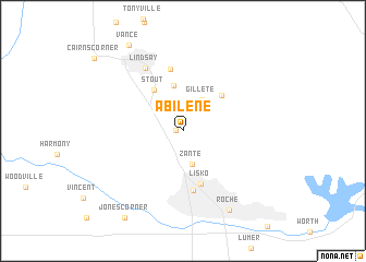 map of Abilene