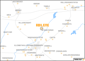 map of Abilene