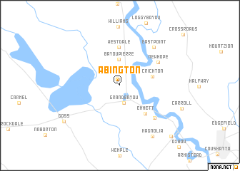 map of Abington