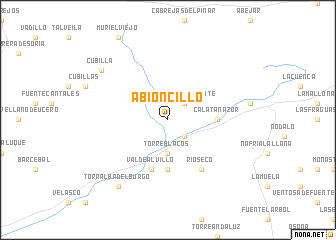 map of Abioncillo