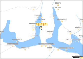 map of Abirbri