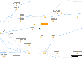 map of Abisanda