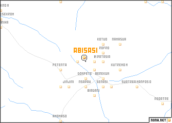 map of Abisasi