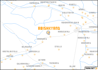 map of Abish-Kyand