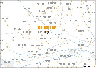 map of Abisistavi