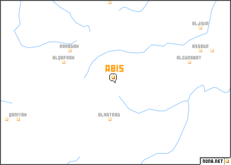 map of ‘Abis