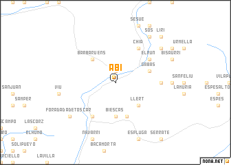 map of Abi