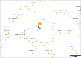 map of Abi