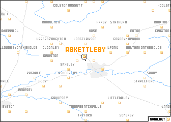 map of Ab Kettleby