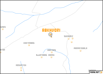 map of Ābkhvorī