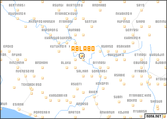 map of Ablabo