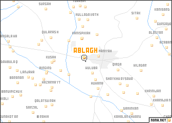 map of Ablagh