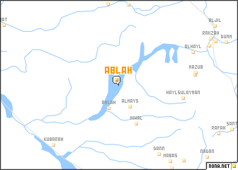 map of ‘Ablah