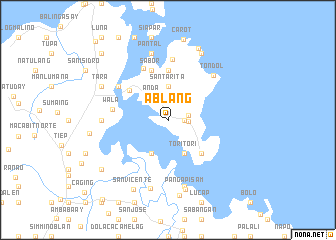 map of Ablang