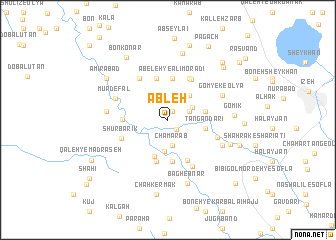 map of Ābleh