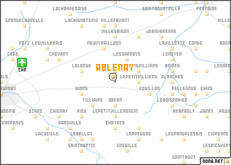 map of Ablenay