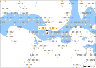 map of Ablevenia