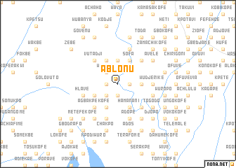 map of Ablonu