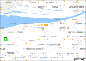 map of Ablon