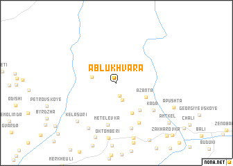 map of Ablukhvara