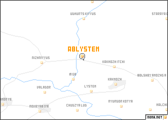 map of Ablystem
