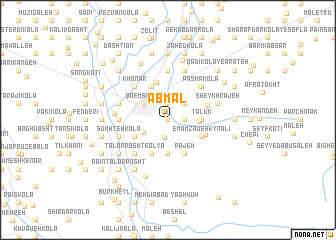 map of Ābmāl