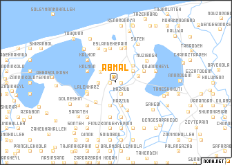 map of Ābmāl