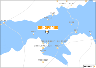 map of Ab Mar Doua