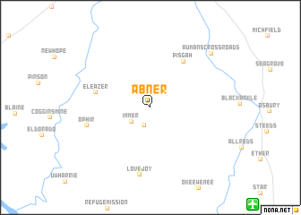 map of Abner