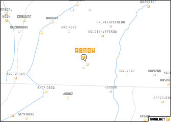 map of Ābnow