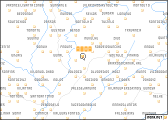 map of Aboá