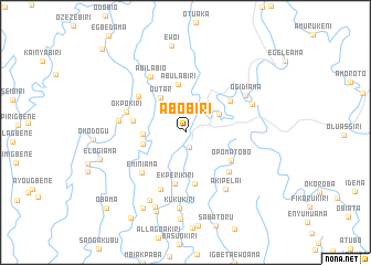 map of Abobiri