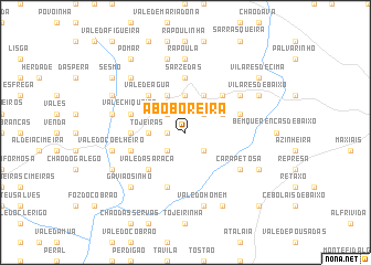 map of Aboboreira