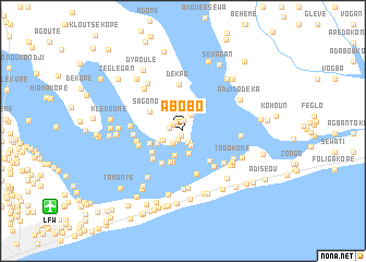 map of Abobo