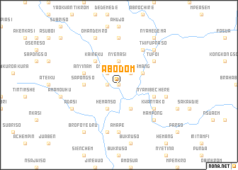 map of Abodom